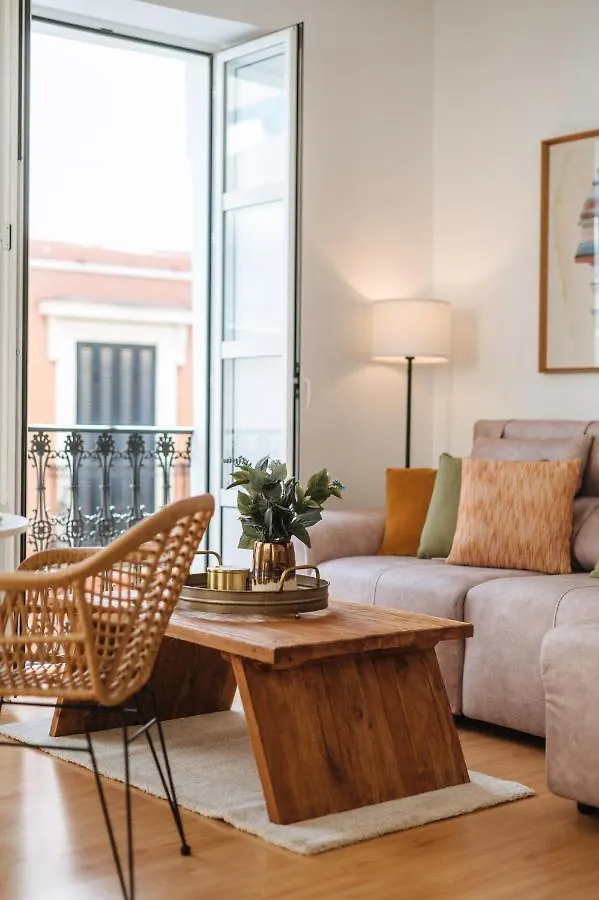 Hostly Rivero 2A Center Loft-Fibre-Communal Terrace-Parking Optional-Cless 塞维利亚
